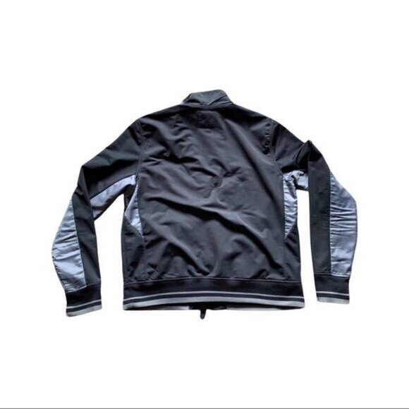 Guess Jeans Large Black Track Jacket Full Zip. - Picture 4 of 4